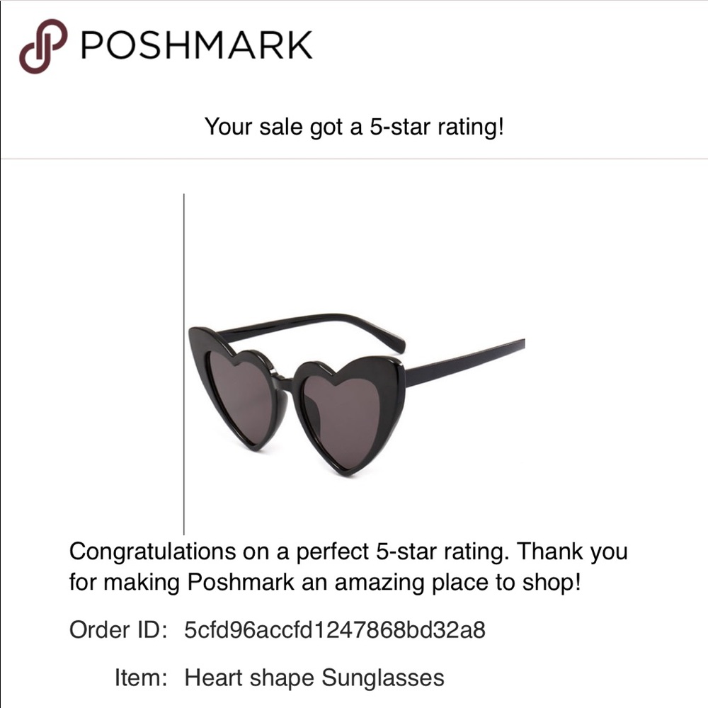 Heart shape Sunglasses - Picture 7 of 8